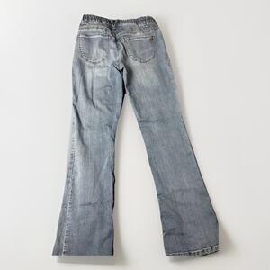 Women's Wit & Wisdom Jeans Bootcut Size 6 Stretch Elastic Medium Wash Mid-Rise